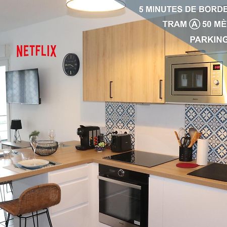 Les Cedres -Tram A 50 Metres, Bordeaux A 5 Minutes, Parking Apartment Cenon Exterior photo